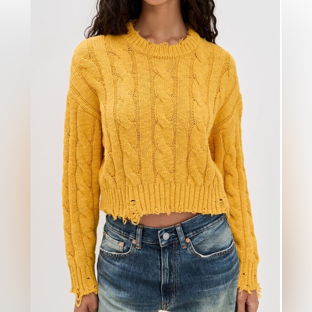 Denimist Boxy Cable Sweater